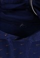 VINTAGE MEN'S NIKE NAVY HOODIE WITH EMBROIDERED HOOD
