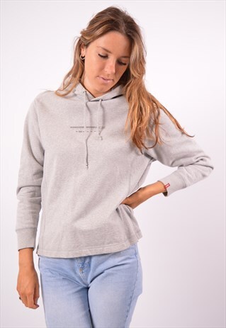 VINTAGE LEVI'S HOODIE JUMPER OVERSIZED GREY