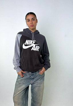 Grey y2ks NIKE Air Hoodie Sweatshirt