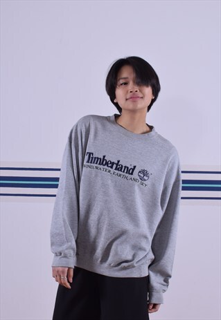 GREY TIMBERLAND SWEATSHIRT
