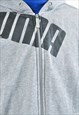 VINTAGE PUMA HOODIE IN GREY
