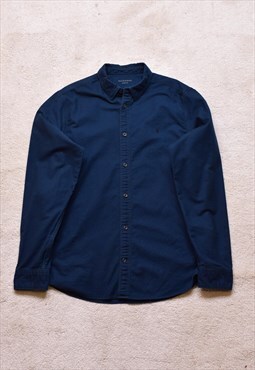 Allsaints Huntingdon Green/Blue Shirt 