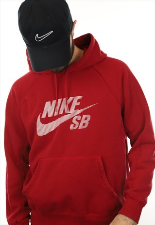 VINTAGE NIKE SB BIG LOGO HOODIE SWEATSHIRT