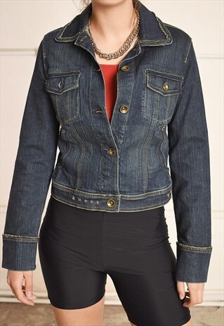 Y2K RETRO DENIM TEEN FESTIVAL GARM JACKET