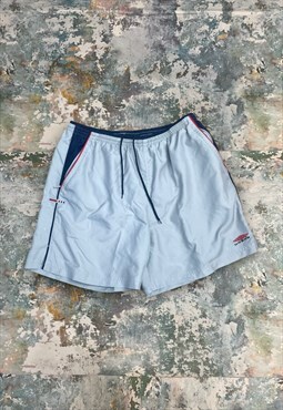 Vintage Grey Umbro Embroidered Spell Out Shorts