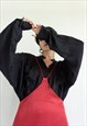 TEO - OVERSIZED BLACK COTTON SHIRT