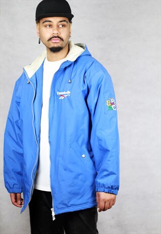 VINTAGE REEBOK 90S FUN EXPLOSION HOODED JACKET