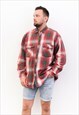 VINTAGE FLANNEL XL CASUAL SHIRT LONG SLEEVE BRUSHED COTTON
