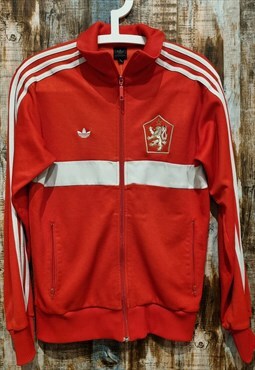 Vintage '90 Adidas football Czechoslovakia Jacket 