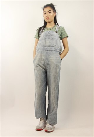 VINTAGE DENIM BLUE 90S DUNGAREES