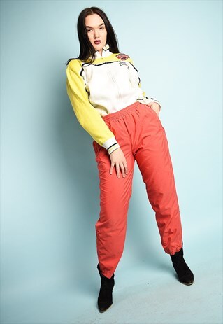 Y2K RETRO ATHLEISURE SPORTS TRACKSUIT TROUSERS JOGGERS PANTS