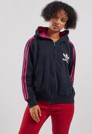 VINTAGE ADIDAS ZIP-UP HOODIE