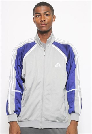 VINTAGE ADIDAS COLLARED TRACK JACKET