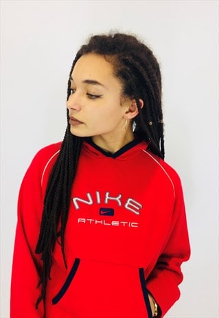 NIKE BIG LOGO EMBROIDERED HOODIE