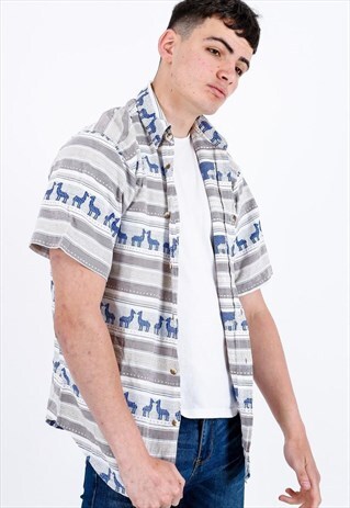 VINTAGE PATTERNED SHIRT S411