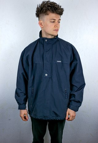 VINTAGE CHAPS RALPH LAUREN PULLOVER JACKET