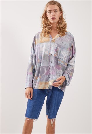 VINTAGE PATTERNED FESTIVAL LONG SLEEVE SHIRT