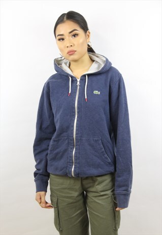 VINTAGE LACOSTE ZIP-UP HOODIE