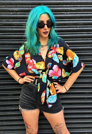 VINTAGE BATWING BLOUSE