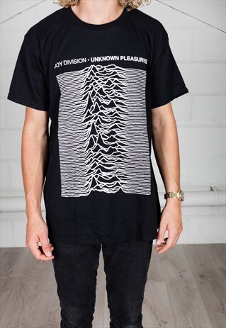 JOY DIVISION UNKNOWN PLEASURES UNISEX T-SHIRT