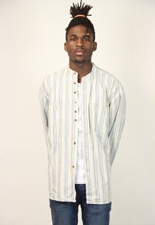VINTAGE NAVAJO STRIPED SHIRT