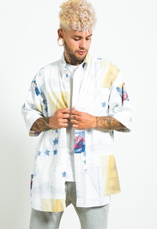 VINTAGE 80S NAUTICA CLASSIC SHIRT / S6464