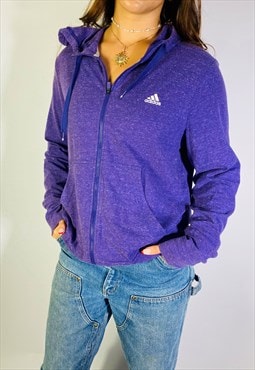 Vintage Size L adidas Purple Hoodie