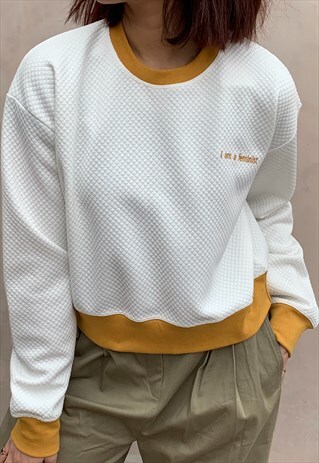 SLOGAN SWEATSHIRT
