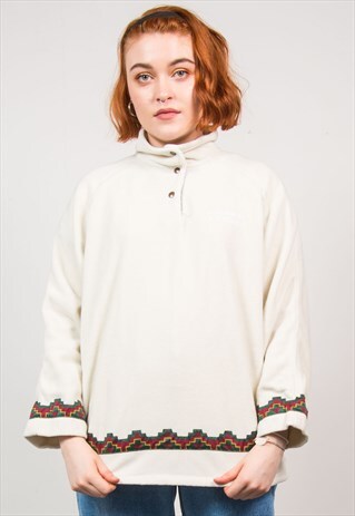 VINTAGE 90'S FLEECE JUMPER FESTIVAL
