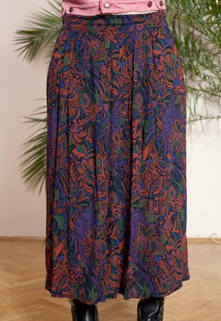 VINTAGE ACCORDION SKIRT