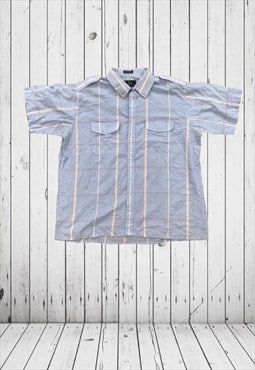 vintage short sleeve 80s sears shirt 