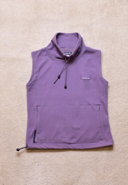 Women's Vintage 90s Reebok Purple Sleeveless Sweater