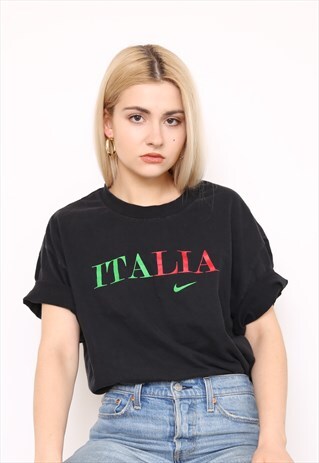 VINTAGE 90S NIKE BLACK TOP T-SHIRT
