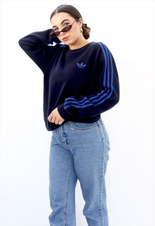 90'S RETRO BLUE SWEATSHIRT