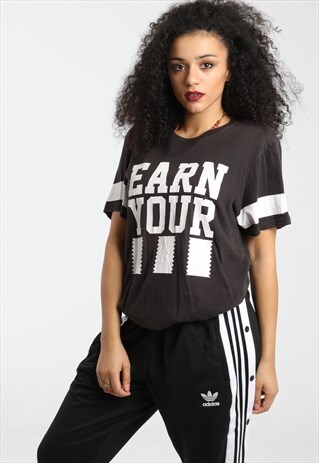 90S ADIDAS PRINT T-SHIRT