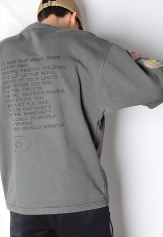 VINTAGE 90S KHAKI SWEATSHIRT
