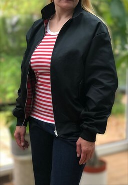 Black British Harrington Jacket- Deadstock