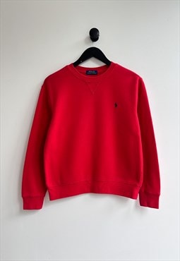 Polo Ralph Lauren Red Sweatshirt Pullover