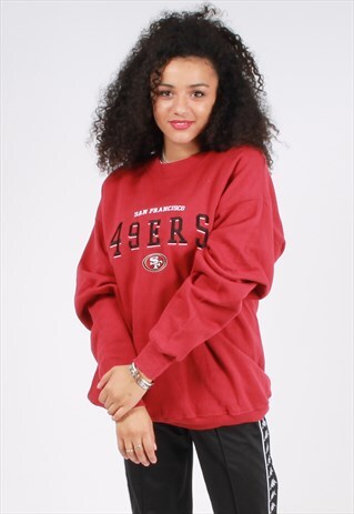 VINTAGE LEE SAN FRANSCISCO 49ERS OVERSIZED SWEATSHIRT