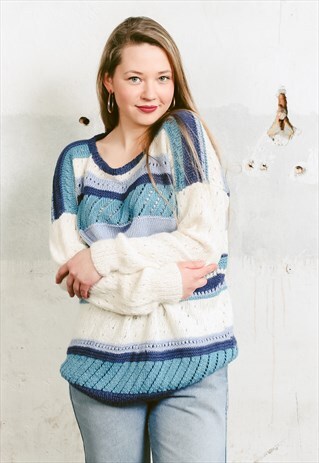 VINTAGE 90S CHUNKY KNIT SWEATER