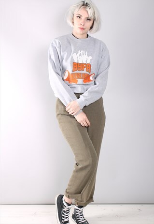 VINTAGE CHEERLEADER USA SWEATSHIRT