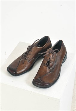 Vintage 90s real leather shoes