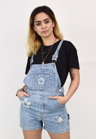 VINTAGE 90'S DENIM DUNGAREES