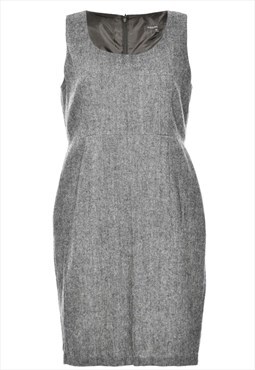 Vintage Beyond Retro Dark Grey Dress - L
