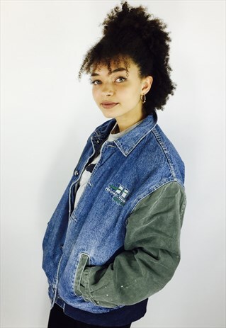 VINTAGE OVERSIZED DENIM JACKET