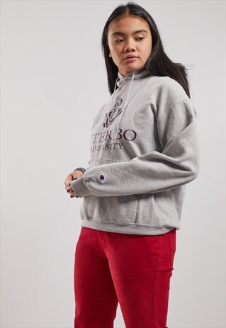 VINTAGE CHAMPION VITERBO COLLEGE HOODIE