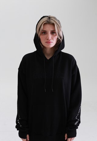 MOUNT FUJI BLACK HOODY