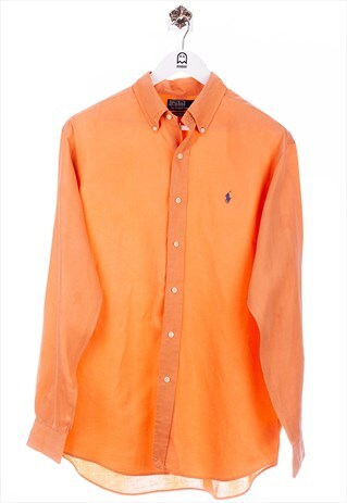 VINTAGE RALPH LAUREN CASUAL LONG-SLEEVED SHIRT EMBROIDERED