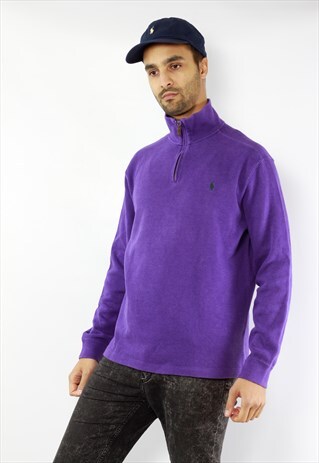RALPH LAUREN SWEATER / RALPH LAUREN JUMPER / QUARTER ZIP