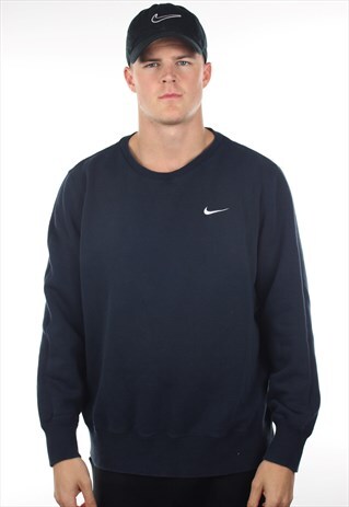 VINTAGE NIKE SMALL LOGO SWEATSHIRT JUMPER